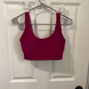 Lululemon align reversible bra magenta purple/heathered magenta purple size 6